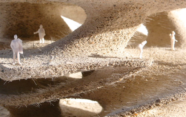 Ứng dụng Vật liệu cát tự nhiên trong sản xuất cấu kiện xây dựng sử dụng công nghệ in 3D