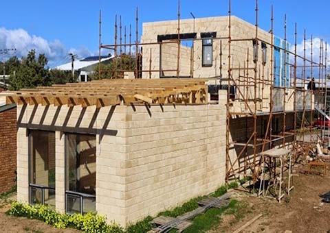 Bê tông gỗ - Giải pháp mới cho nhà ở chi phí thấp