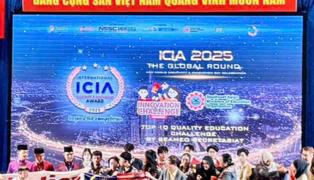 “AI ROBOT FOR HOME LEARNING” AT INTERNATIONAL STEM COMPETITION